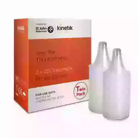 Kinetik Inner Ear Thermometer Probe Covers x 40